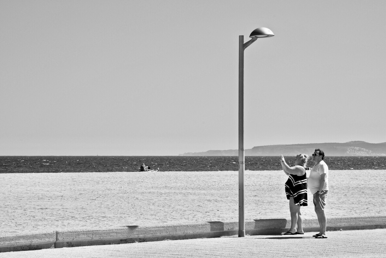 Couple, on the beach