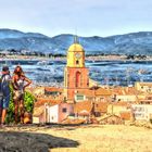 Couples sur les hauteurs de Saint-Tropez