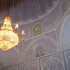 Coupole et lustre, Grande Mosquée de Kairouan