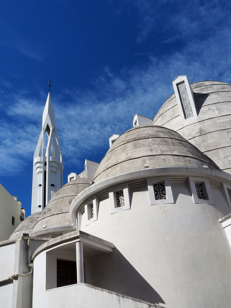 Coupoles et clocher  -  Eglise Sainte-Jeanne d’Arc