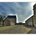 Cour intérieure au Château de Vincennes