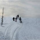 Courir vers  l'horizon