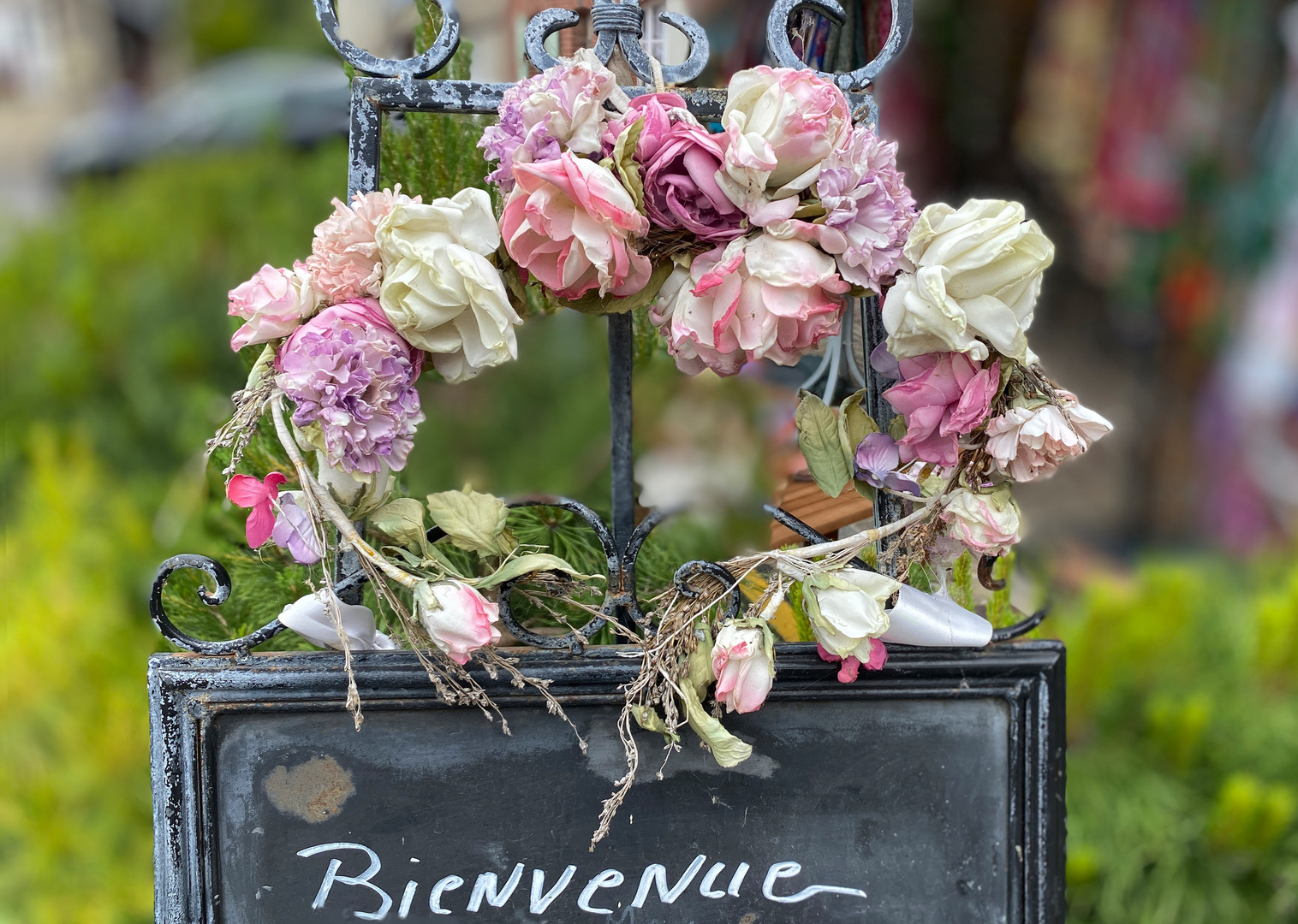 Couronne de fleurs