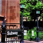 Court St Subway Entrance, St Ann's Church, Brooklyn