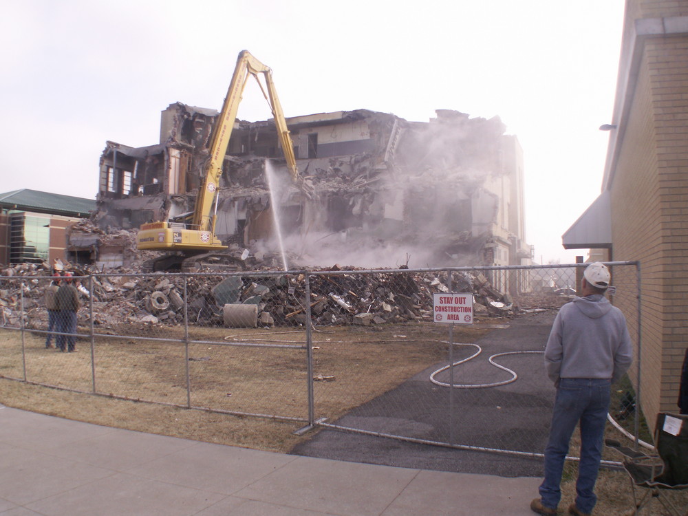 Courthouse coming down