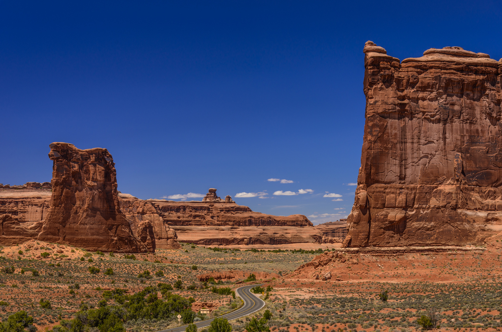 Courthouse Towers 1, Arches NP, Utah, USA