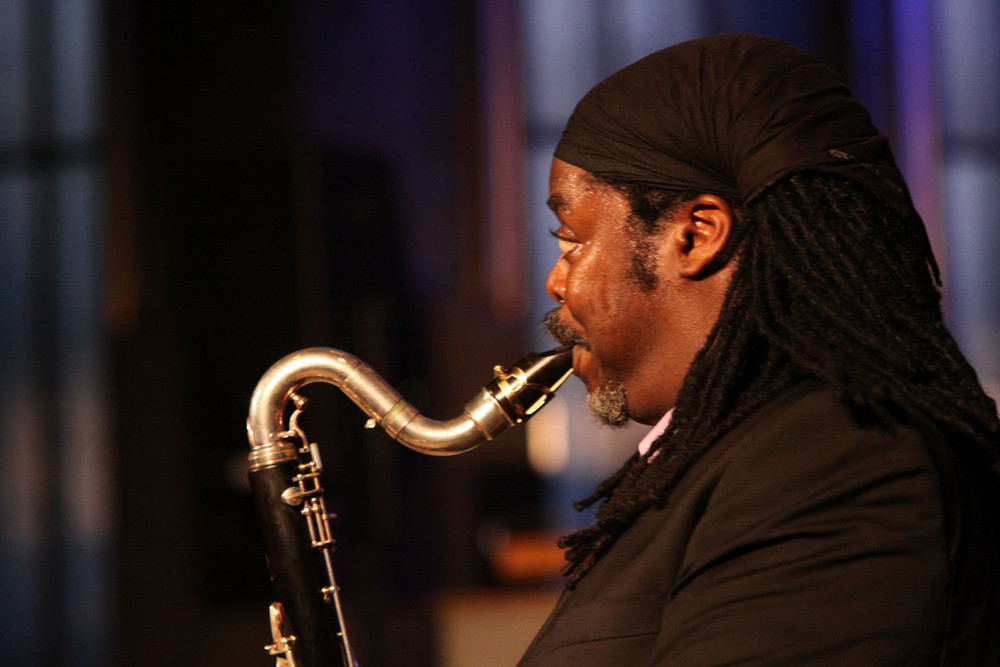 Courtney Pine in Aktion