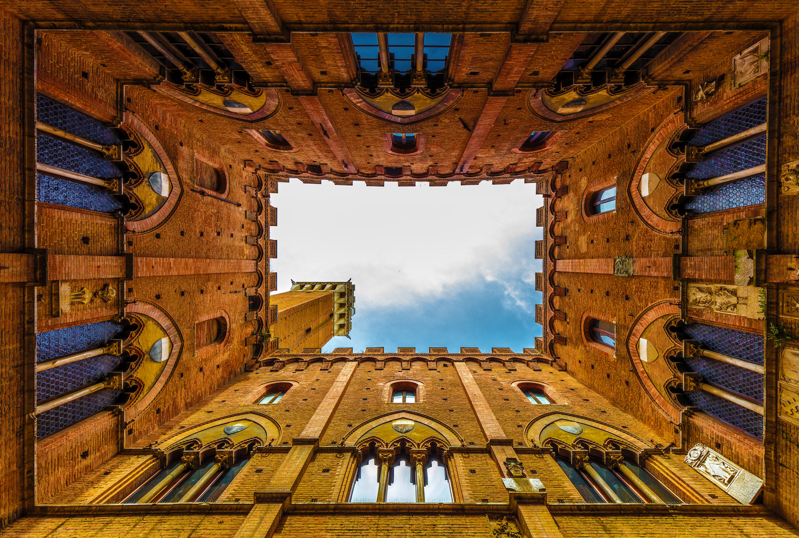 Courtyard in Siena