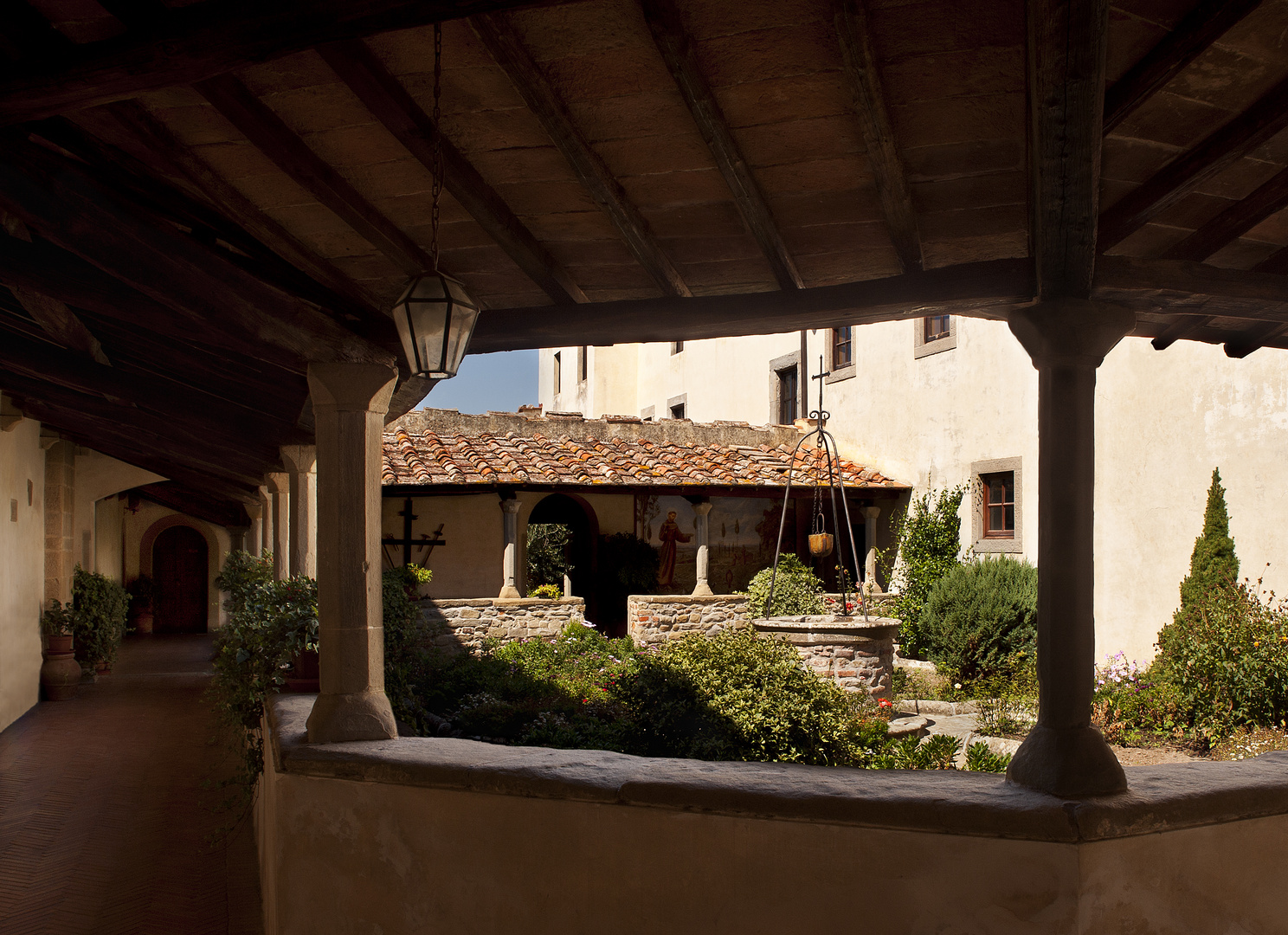 Courtyard in The Franciscan Convent