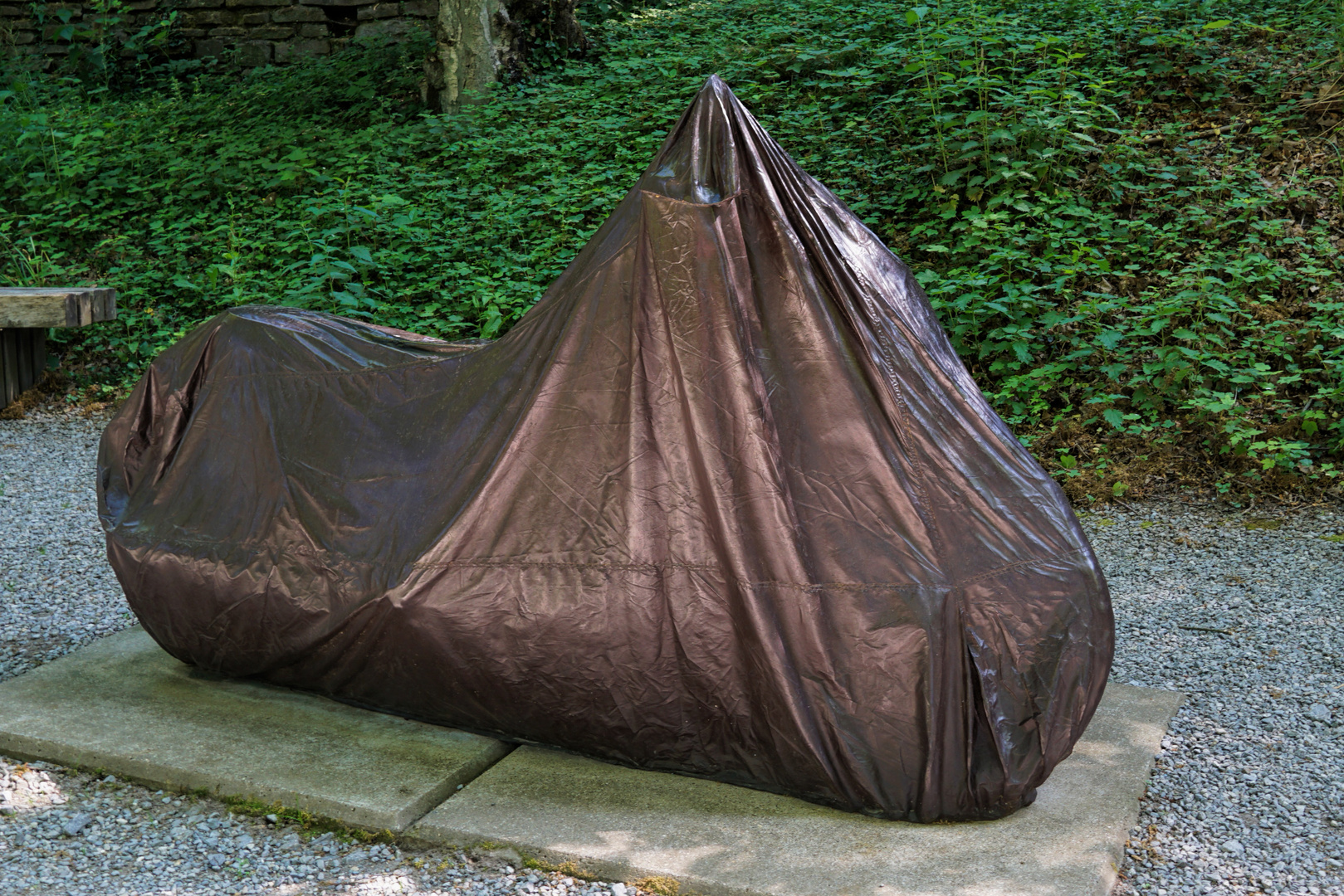 Covered Motorbike