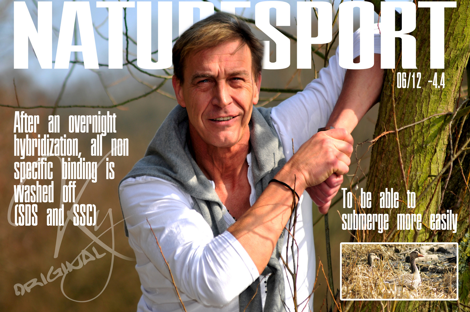 Covershooting für Naturzeitschrift mit Raymondo