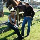 cowboy and cowgirl