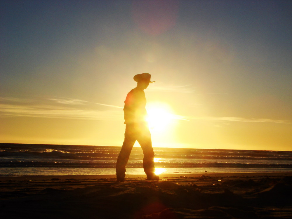 Cowboy at lands end