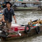 Cowboy auf dem Boot