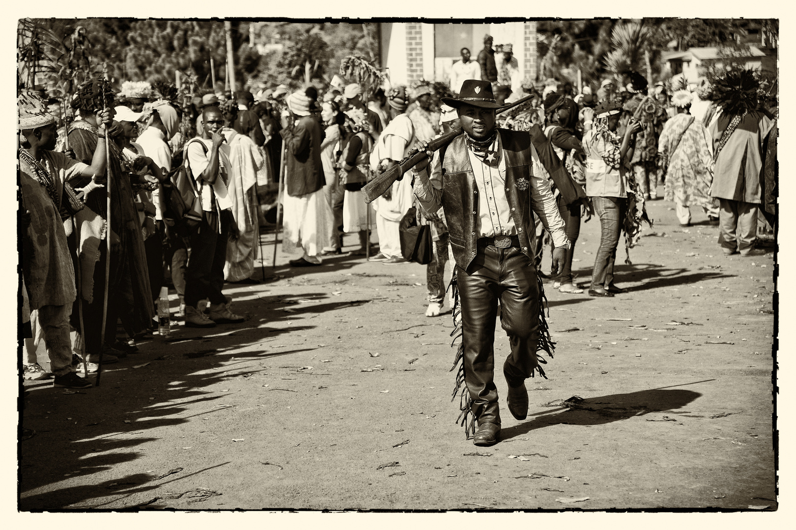 Cowboy in Afrika