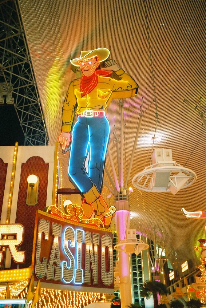 Cowboy in Las Vegas