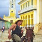 Cowboy in Trinidad (Cuba, Weltkulturerbe)