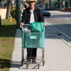 Cowboy with a shopper