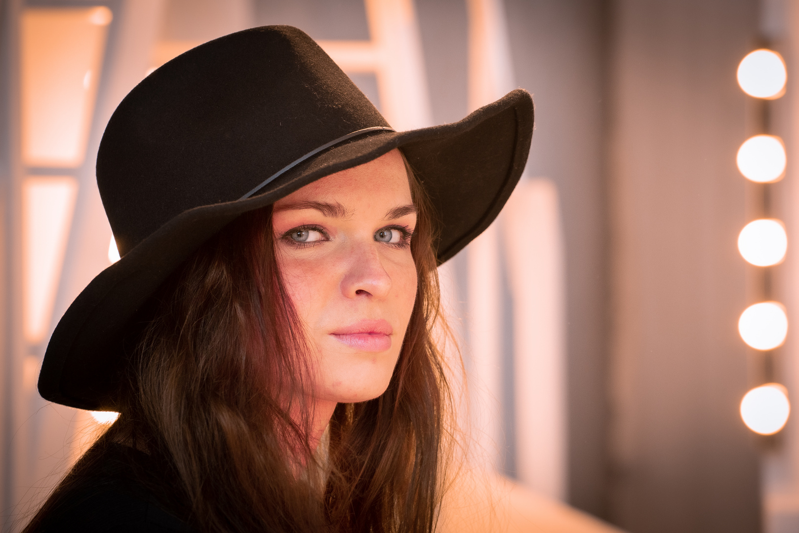 Cowgirl in the Studio