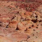 Coyote Buttes North - Ansicht von oben