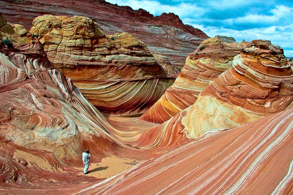 Coyote buttes north, "the wave"