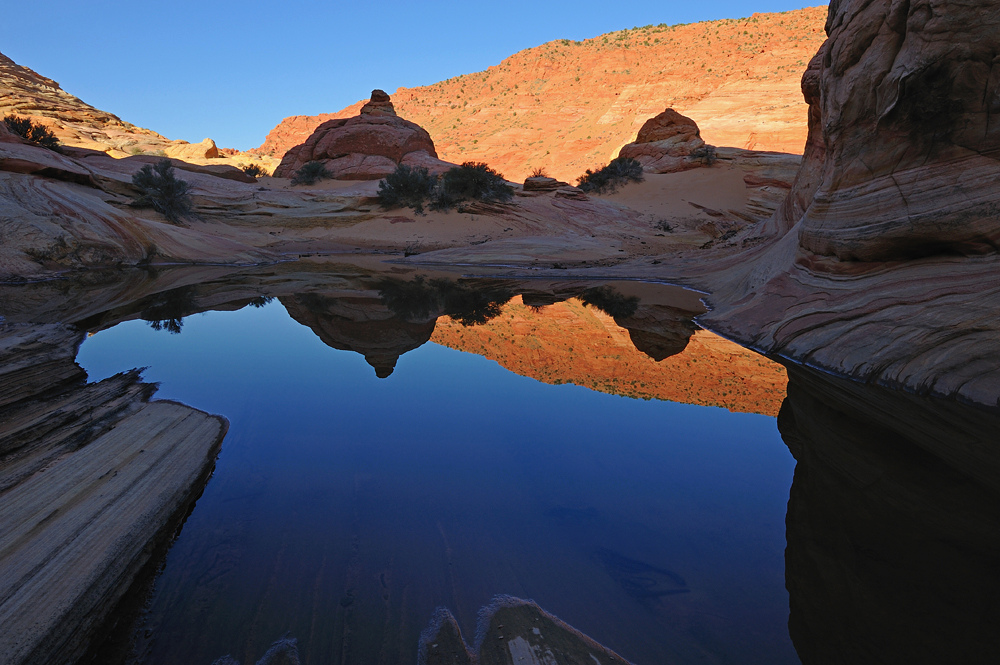 *coyote buttes reflections*