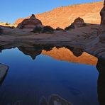 *coyote buttes reflections*