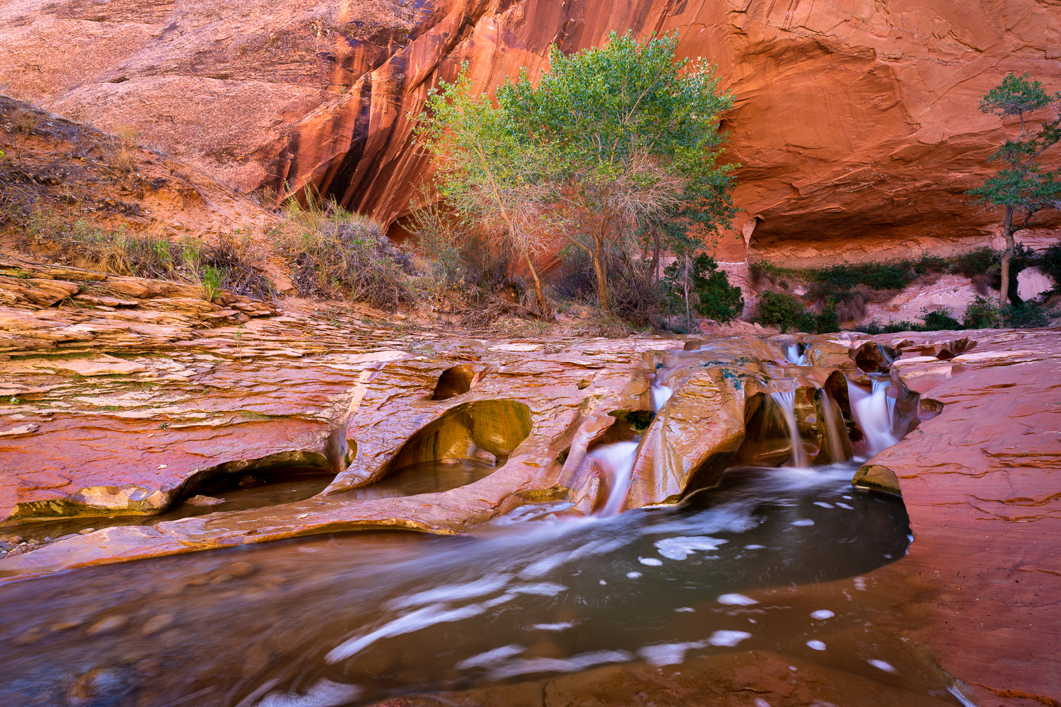 Coyote Gulch Wasserkaskaden