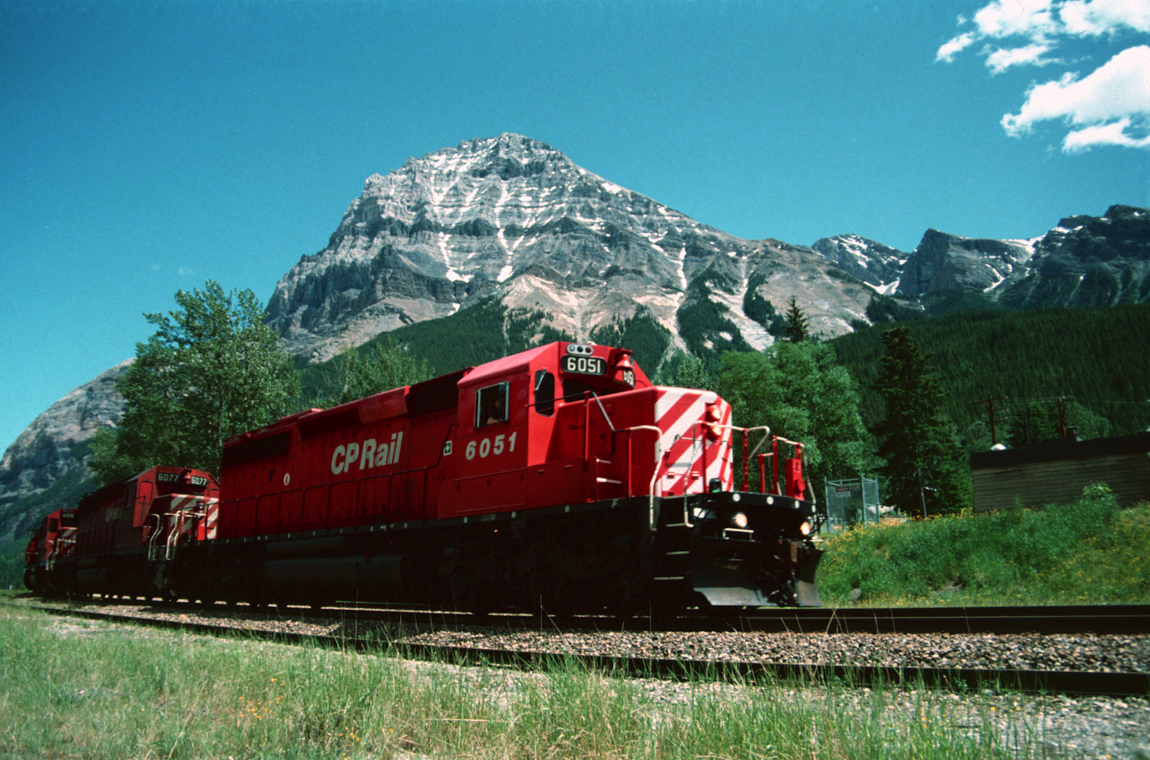 CP Rail, Banff N.P. AB - 1992