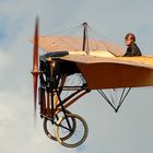 Cpt. Mikael Carlson in seiner Blériot XI