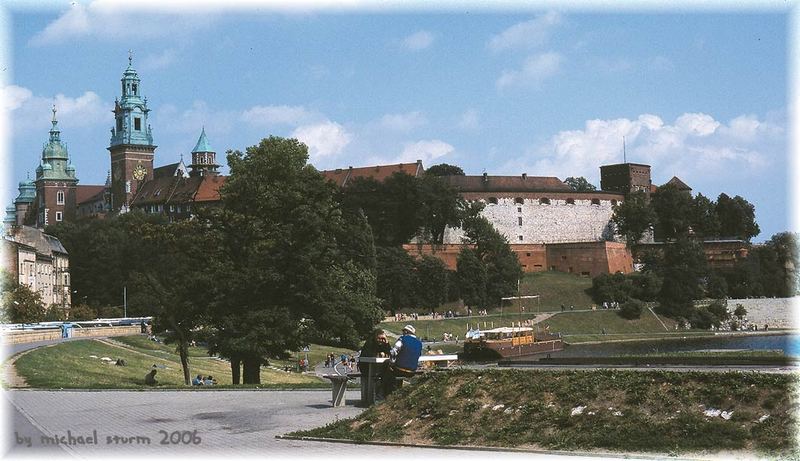 Cracow - Das Königsschloss auf dem Wawel