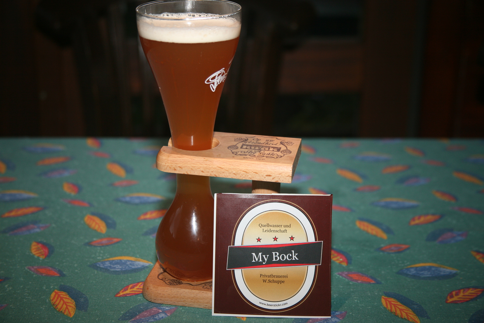 Craft beer..."MY BOCK"