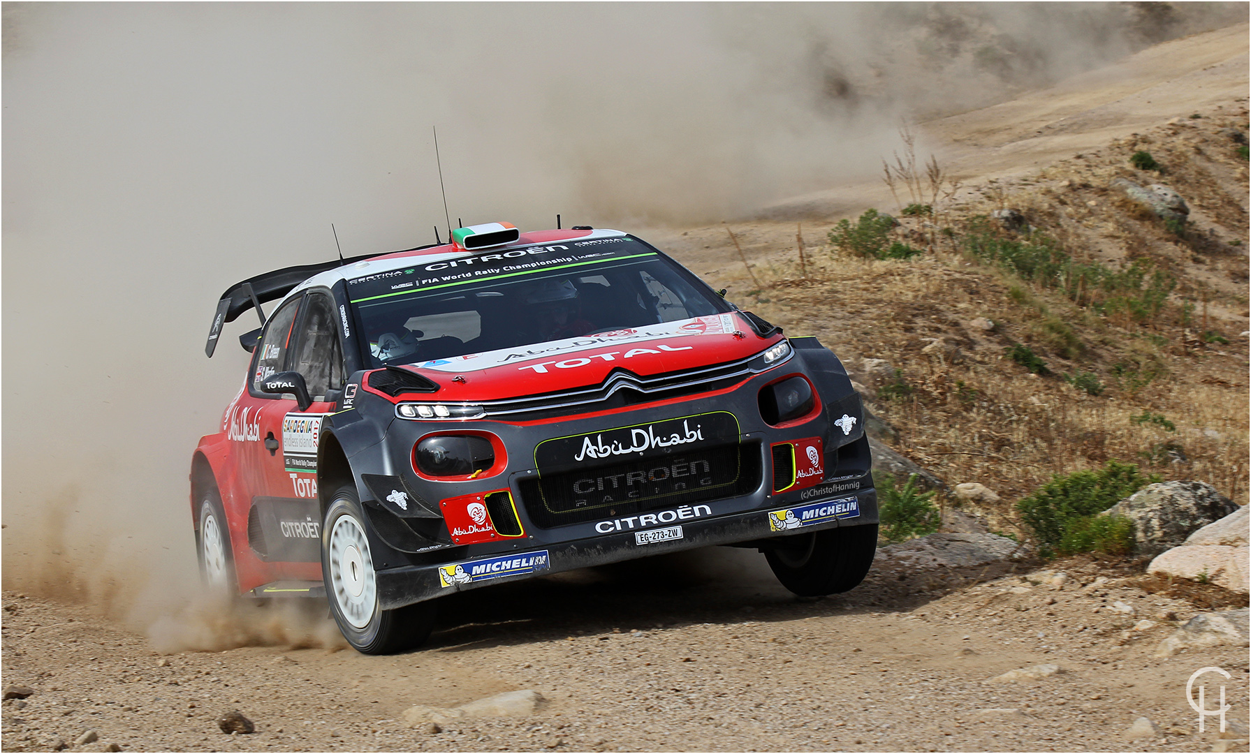 Craig Breen - Citroen C3 WRC - Rally Italia Sardegna 2017