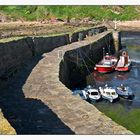 Crail Harbour bei Ebbe