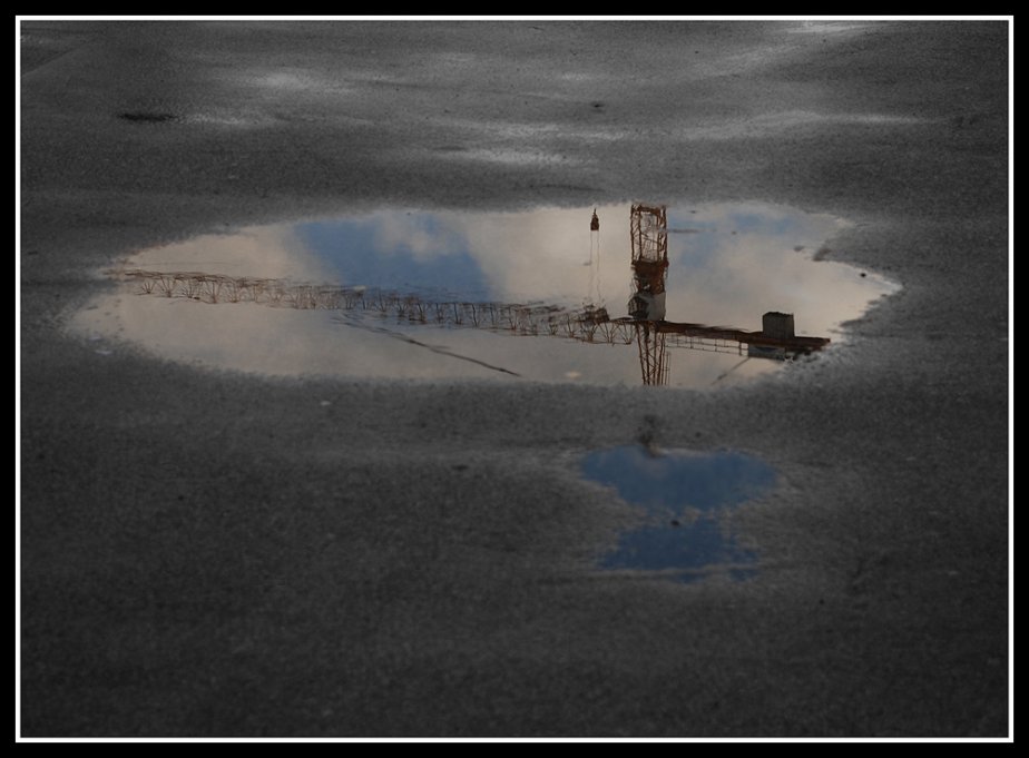 Crane Reflection