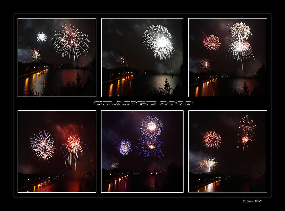 CRANGE Feuerwerk 2009