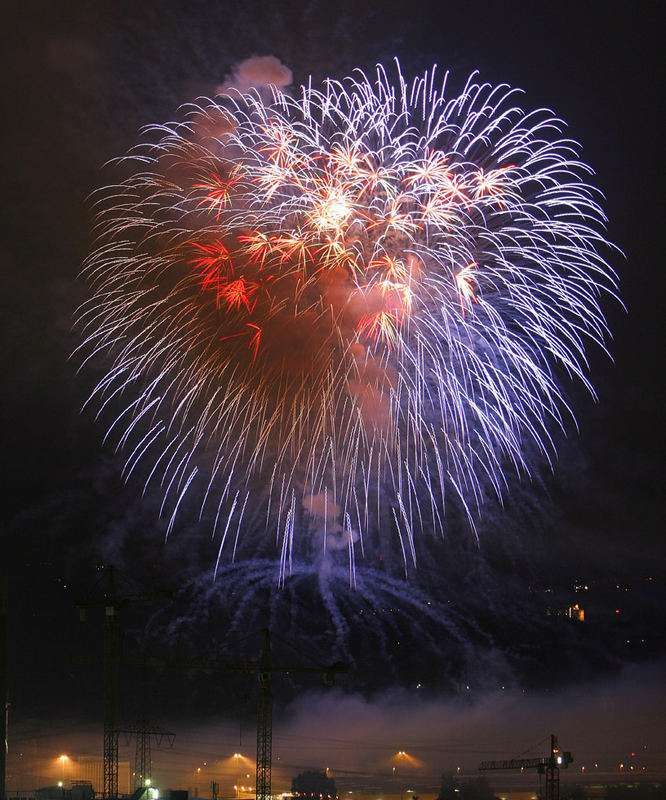 Cranger Feuerwerk die dritte