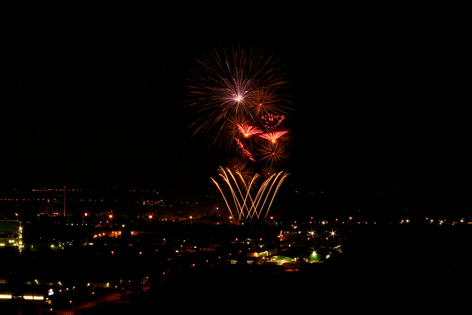 Cranger Kirmes Feuerwerk #1