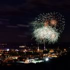 Cranger Kirmes Feuerwerk der Eröffnung 