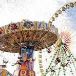 Cranger Kirmes - Riesenrad und Kettenkarussell No1