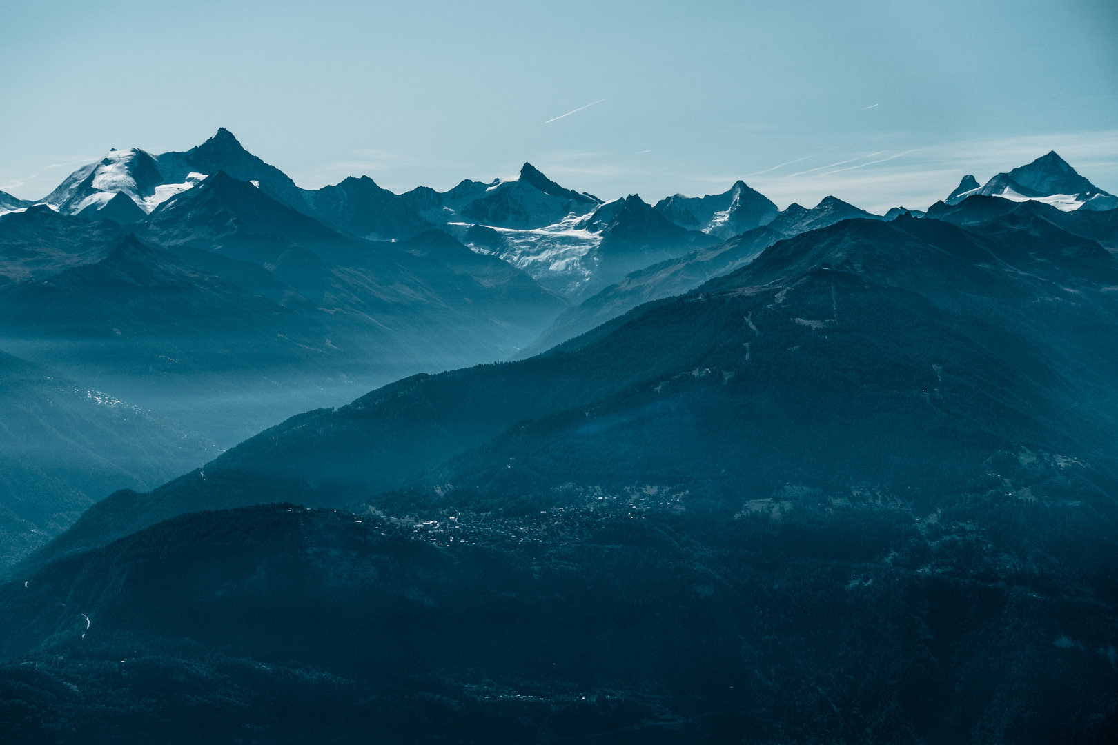 Crans-Montana  I Rhonetal I Südliche Walliser Berge