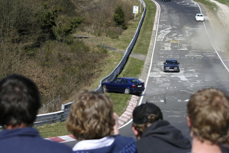 Crash am Ring