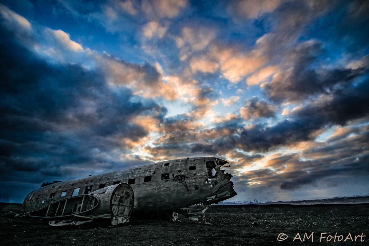 Crashed Plane