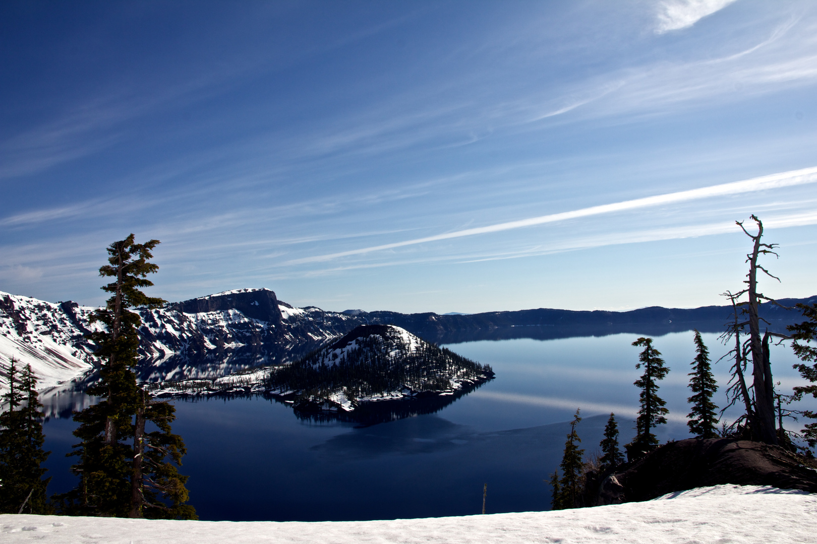 Crater Lake Anfang Juni