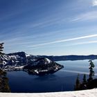 Crater Lake Anfang Juni