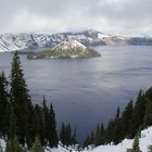 Crater Lake im gleichnamigen Nationalpark im Süden von Oregon...