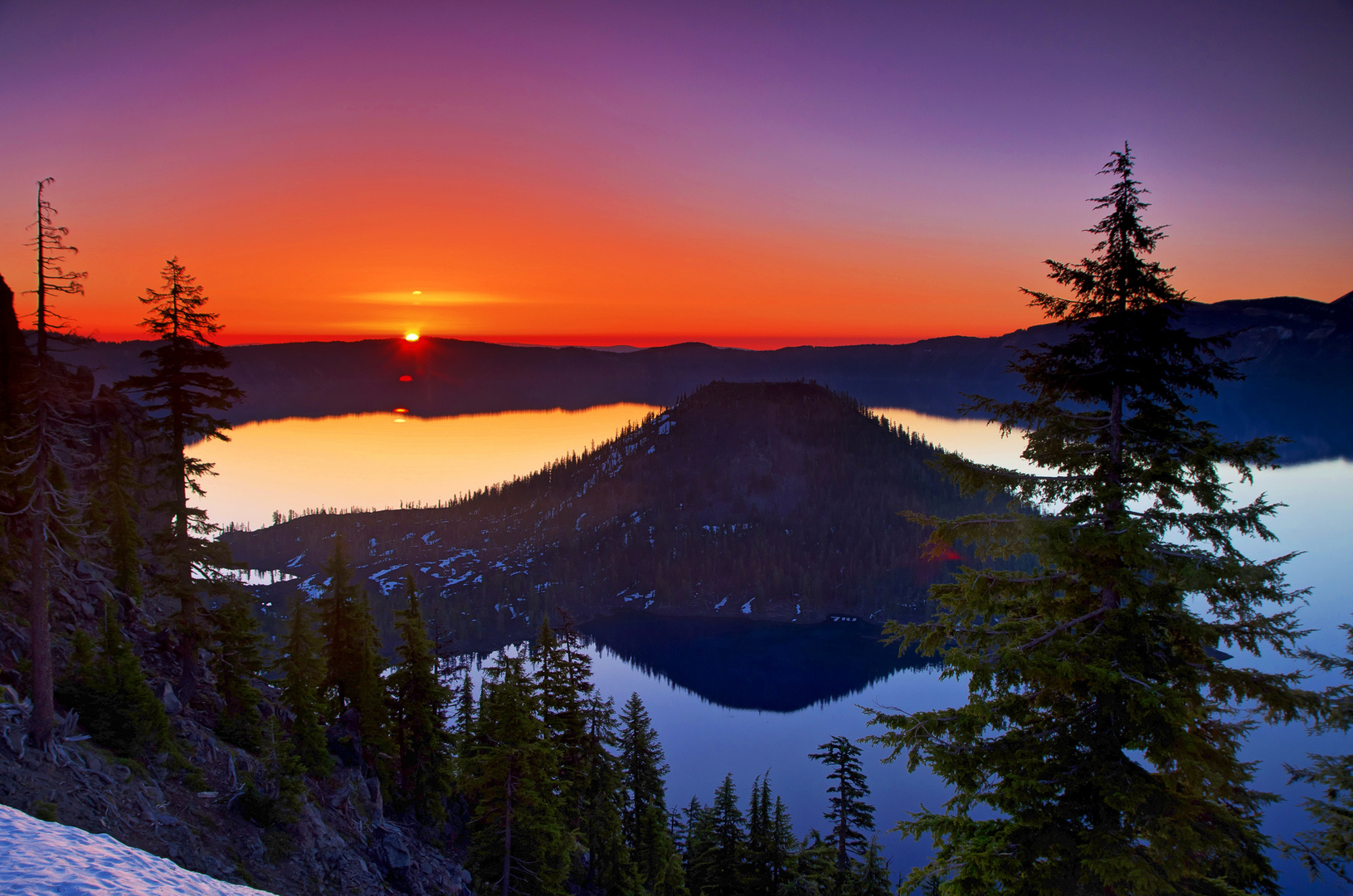 Crater Lake Sunrise