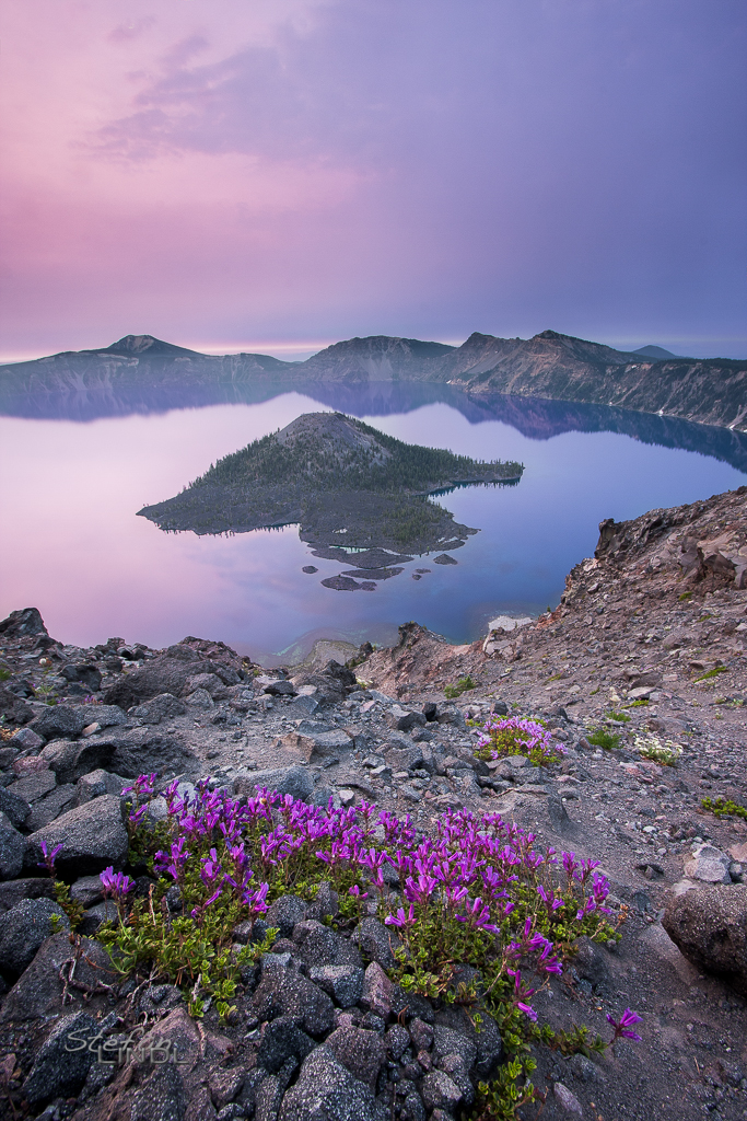 Crater Lake Sunrise