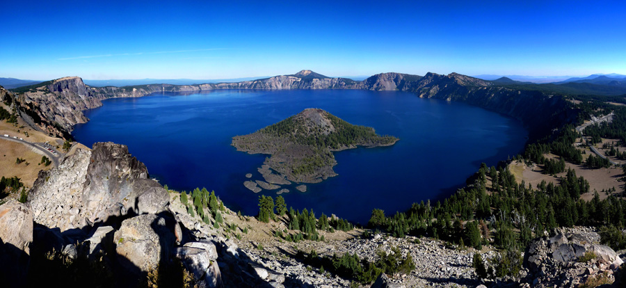 Crater Lake - was für ein blau...