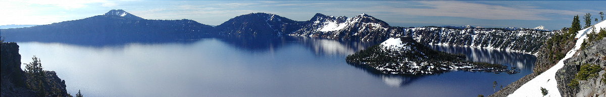 Craterlake am Morgen